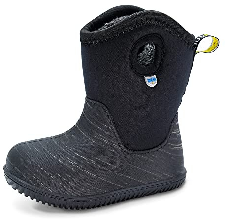JAN & JUL Kids Winter Boots (Black Birch, UK Size 11 Little Kid)