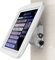 Beelta Tablet Wandhalterung für 10,2 Zoll iPad 7./8./9. Generation, Anti-Diebstahl iPad Kiosk Wandhalterung für Business und Smart Home, Weiß