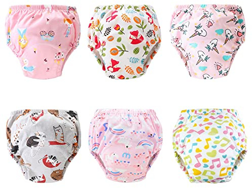 Hivia Culotte Apprentissage Fille 2-3 Ans, 6 Pièces