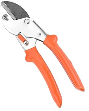 Garden Tools - Tijeras de podar de acero al carbono con trinquete para jardinería, árbol, flor, ahorro de mano de obra, herramienta de corte