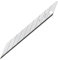 NT Cutter 9 mm Präzisionsklingen, 30 Grad Klingen, 50 Stück/Packung, 1 Packung (BD-50P) – Silberfarben