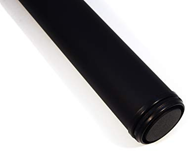 4 x Tischfuß | Höhe 820-850 mm höhenverstellbar | Ø60 mm Schwarz Tischbeine Möbelfuß Verstellfuß | Möbel Fuß Füße Schreibtischbeine |