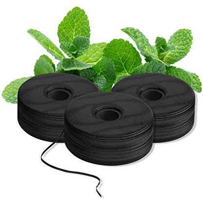 BURST Expanding Dental Floss Refills (32 Yards/3 Pack) | Mint Eucalyptus Aroma Bobbins | Woven Tooth Floss | Stain-Absorbing | Vegan | Paraben, BPA & Cruelty-Free | Smart Expanding Floss Refills