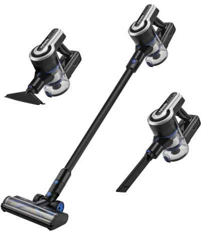 VYTRONIX L4RK Cordless Vacuum Cleaner 29.6V | 35 Minute Run Time | 3-in-1 Upright Handheld Stick Vacuum | Rechargeable Lithium-Ion Battery | Lightweight 2.9kg | 20Kpa Brushless Motor