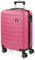 SKPAT - Bagaglio A Mano Rigido Leggero Bagaglio A Mano 55X40X20 con 4 Ruote Silenziose Trolley Cabina Viaggio Aereo Ergonomico Durevole. Compatibile Ryanair, Fucsia