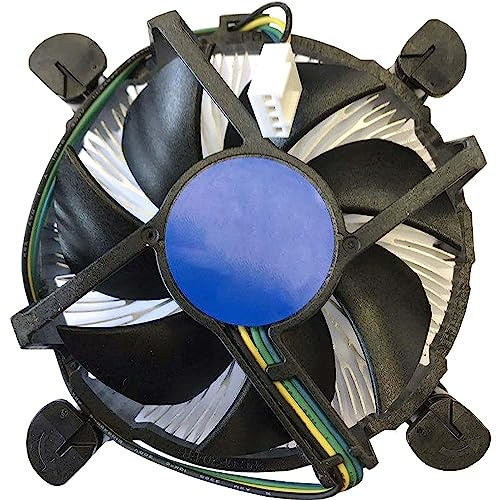 Simpletek Lüfter mit Kühlkörper für CPU | Kompatibel mit Sockel LGA 1156 1155 1200 1152 1151 V1 V2 | E97379-003 (Generalüberholt)