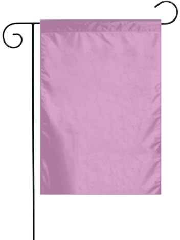 YYHWHJDE Drapeaux de jardin imprimés lilas 30,5 x 45,7 cm pour décoration de cour avec une largeur de poteau de 3 cm (drapeau uniquement, mât non inclus)