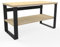AUPROTEC Profi Design Werkbank 1400 x 750 x 850 mm + Multiplex Arbeitsplatte 40mm Massiv Arbeitstisch