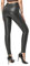 SOGNO D'ORO Damen Kunstleder Leggings High Waist Lederhose Hose Strumpfhosen Treggins Leggins Leder Look Hüfthoch Thermal Winter