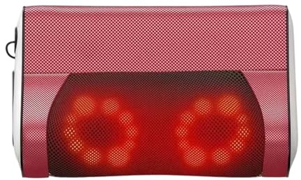 Masajeador de cuello y hombro, cojín de masajes,Massaces calentados almohadas de cuellos - Diseño portátil de con calefacción profunda para la oficina en el hogar de la cama de viaje en el hogar Uso d