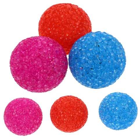 JOINPAYA 6pièces Balle Interactive pour Chat Et Chaton avec Grelots Jouet Exercice Amusant Et Stimulant pour Animaux Accessoires Ludiques pour Jouer Et Renforcer Le Lien