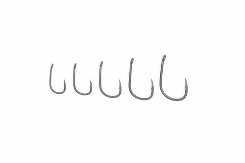 Korda Wide Gape Barbless Hook Size 6-10 Pack for Carp Fishing, Classic Design with In-Turned Eye, Strong Forged Bend, Ideal for Pop-Up & Bottom Baits