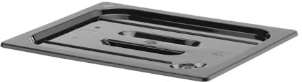 HENDI Tapa Gastronorm - PC - GN 1/2 - Negro - 325x265 mm