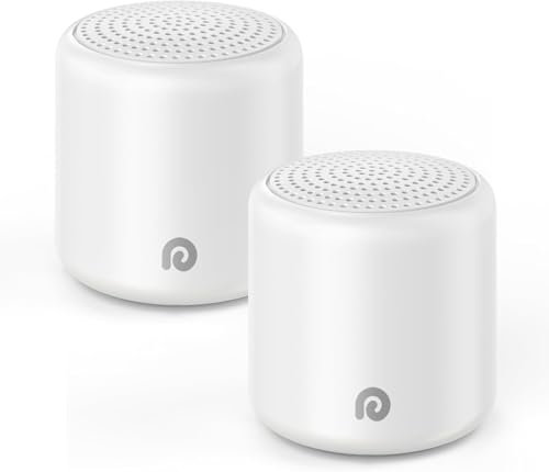 Dreamegg White Noise Machine - Portable Sound Machine for Baby Adults, 16 Nature Sound, 32 Volume Levels, Auto-Off Timers, Rechargeable Sleep Aid for Sleeping Office Privacy Home Gift, 2 Pack