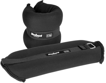 Rebel Cheville et Poignet Jambes Poids Mains Réglable Confortable 2x2kg RBA-3500-2
