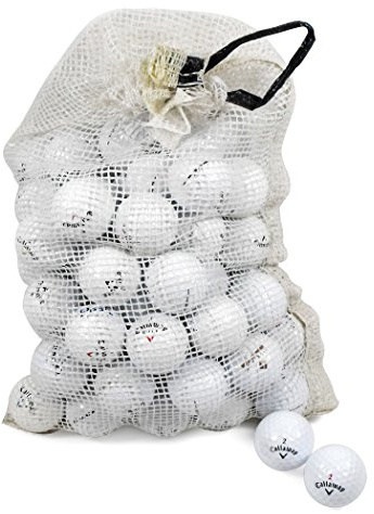 Callaway Assorted Models Recycled B/C Grade Golf Balls (72-Piece), White, Packaging May Vary