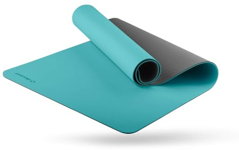 Deuser Esterilla de Yoga Gasolina Estera, Azul petróleo, 182x 61cm