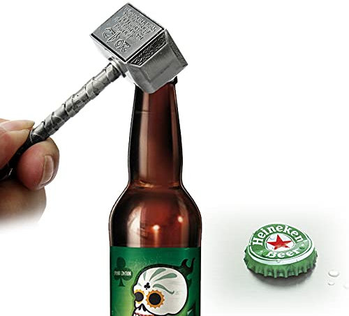 A set of three-piece hammer bottle openers, beer bottle opener, bottle opener, key chain, bottle opener pendant, suitable for bars, families and outdoors