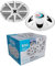 Kit Set for Boss Audio Systems MR692W Oval Marine Speakers 2 Ways, White, 6 x 9 15 x 23 cm, 175 Watts rms 350 Watts Max, 4 ohms, Waterproof, Sea, Pool, Boat, Hotel, Pair