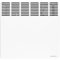 ATLANTIC Convecteur F617 digital horizontal 500W blanc