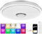 OGVDOE LED Deckenleuchte Dimmbar 60W LED RGB Deckenlampe Ø40CM Badezimmer Lampe Badlampe mit Bluetooth Lautsprecher Fernbedienung und APP-Steuerung für Kinderzimmer Schlafzimmer Wohnzimmer