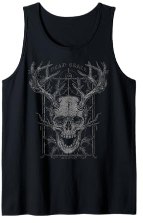 Punk gotico Punk Dark Fashion Streetwear vintage Donna Uomo Canotta