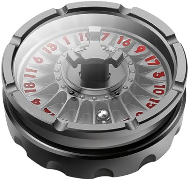 Orivin Dadi Da Roulette D20, Dadi Metallici a 20 Facce Con Splendida Confezione Regalo Per Dungeons and Dragons D&D E Giochi Da Tavolo