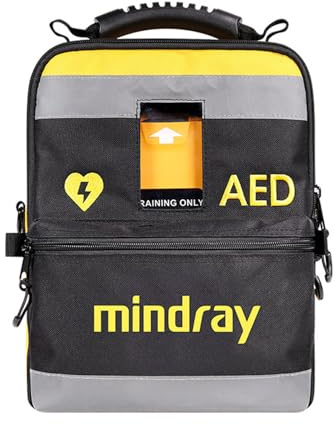 LYUXLCB Sac de Stockage Portable AED Défibrillateur Sac de Stockage avec bandoulières réfléchissantes réglables pour la Maison, Le Bureau, Les lieux publics
