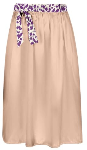 Tablier Dirndl pour femme avec motif léopard, nœud et ceinture, style rétro, plissé, grande jupe, tablier de costume traditionnel midi pour costume traditionnel Dirndl, fête de la bière