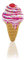 iDiffusion Luftmatratze, aufblasbar, Eis aus Italien, L 224 cm