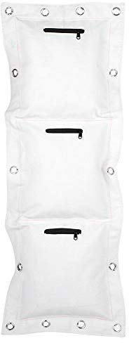 Alomejor Sac de Sable Vide Sac de Boxe Mural en Toile avec Fermeture éclair pour Art Martial Muay Thai Kung Fu Makiwara(Triple Bag)
