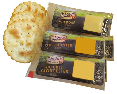 Ilchester Mixed British Cheese Portions - 50x20g