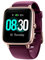 GRV Smartwatch Donna Bluetooth Chiamate Orologio Contapassi Cardiofrequenzimetro Pulsossimetro (SpO2) Calorie Bruciate Assistente Vocale Previsioni Meteo Calcolatrice Cronometro Timer Viola