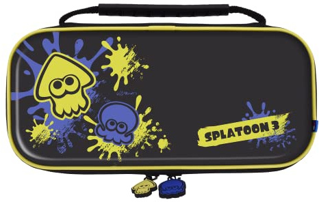 HORI Premium Vault Case (Splatoon 3) - Tragetasche für Nintendo Switch - Offiziell Lizenziert