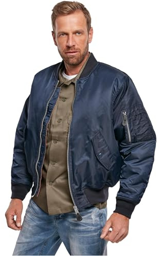 Brandit MA1 jacka, färg: mörk marinblå, storlek: 7XL, mörk marinblå, 7XL