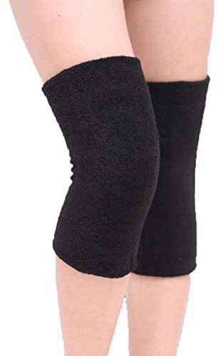 Afinder Winter Soft Thermal Knee Braces Leg Warmers Cozy Warm Snow Skiing Cycling Camping Runing Arthritis Tendonitis Knee Pads Leg Sleeves Support for Older Men Women