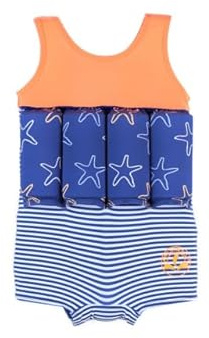 Archimede Floating Swimsuit Starfish Boys, A313531 (as8, Age, 5_Years, Regular) Blue