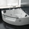PureHaven Whirlpool 140x140 cm Wasserfall Heizung Lichttherapie Soundsystem Reinigungsprogramm Bluetooth-Soundsystem
