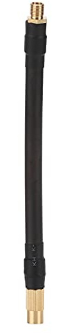Zohisin Tubo Esteso per Gonfiatore di Pneumatici Pump Hose 6.3in Accessorio per Gonfiatore Elettrico Compatibile con Biciclette Moto Automobili e Giochi