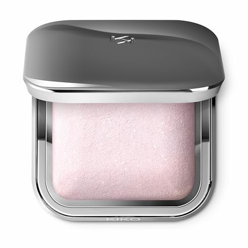 KIKO Milano Glitter Baked Highlighter, Gebackener Highlighter Für Das Gesicht Mit Glitzer-Finish