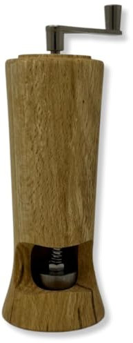 Molinillo de nuez moscada hecho a mano de madera de haya – Molinillo de calidad suiza – Único