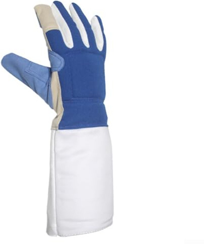 Spelonify Guantes de esgrima para entrenamiento y competición de espadas de aluminio, antideslizantes, resistentes al desgaste, transpirables, engranajes de mano deportivos para adultos y jóvenes