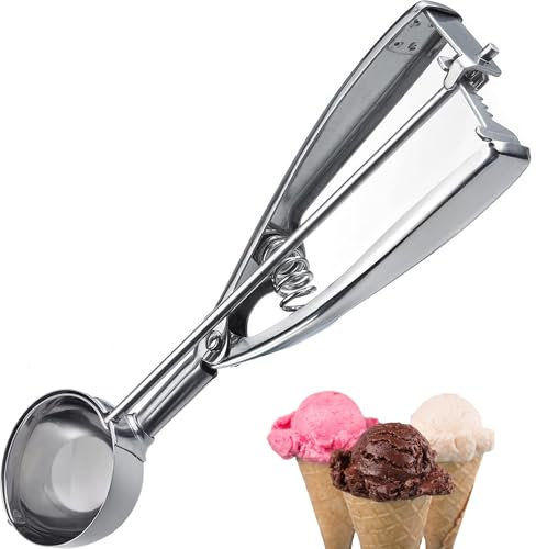 Westmark Cucchiaio/Porzionatore per gelato, manico a pinza, lunghezza: 21,8 cm, acciaio inox, Profi, argento, 62942270