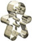 Birkmann 1010699910 Ausstechform Gingerman, 7,5 cm, Kunststoff, Grau, 5 x 3 x 2 cm