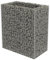 vidaXL Gabionen Hochbeet Verzinkter Stahl 90x50x100 cm Pflanzkorb Steinkorb