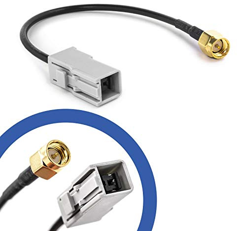 Bil bilantennadapter GT5 (M) uttag till SMA (M) kontaktkabel GSM GPS DAB