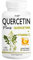 QUERCETIN Plus Line@ + VITAMINA C - Un nuovo alleato per la lotta ai MALESSERI di STAGIONE! 200 mg di QUERCETINA + 100 mg di VITAMINA C per capsula! (180cps (6 MESI))