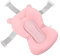Baby-Badesitz, Baby-Badewannenkissen für Badewanne, Waschbecken für Neugeborene, Schwimmend, Faltbar, Verstellbar, Leicht zu Reinigen (Rosa Bär)