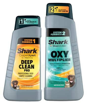 Shark XSKCHMBNDLUKT Carpet Extractor Solution, 1.42 liters, Grey