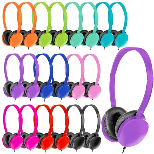 ZNXZXP Classroom Headphones Bulk 30 Pack for School Students,Wholesale